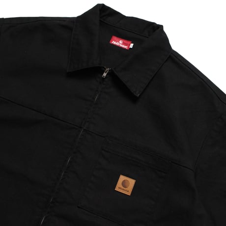 HELLRAZOR DUCK ZIP SHIRT - BLACK