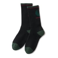 HELLRAZOR LOGO SOX - BLACK
