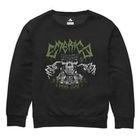 EMERICA X SHAKEJUNT SKULL CREWNECK - BLACK