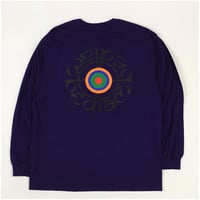 BEDLAM TARGET L/S TEE - PURPLE