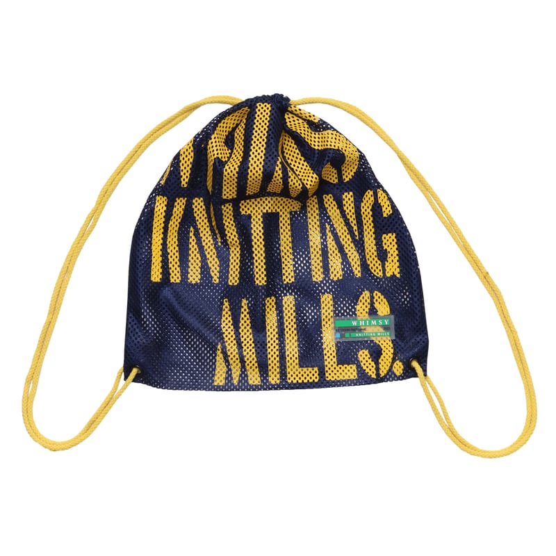 WHIMSY MESH KANPSACK - NAVY | BOTTOM LINE