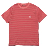 HELLRAZOR MINI LOGO STRIPED SHIRT - RED