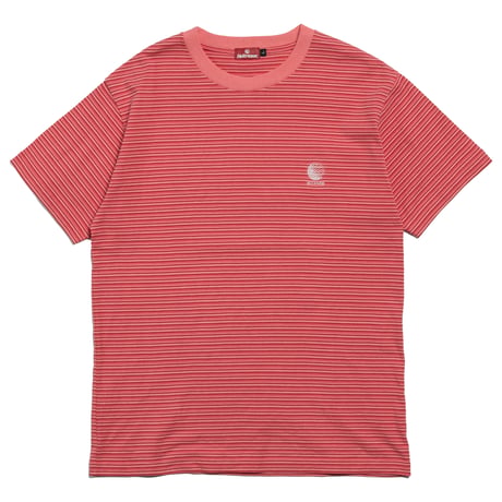 HELLRAZOR MINI LOGO STRIPED SHIRT - RED