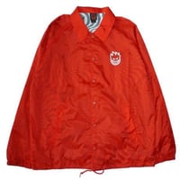 SPITFIRE LIL BIGHEAD SWIRL COACH JACKET RED