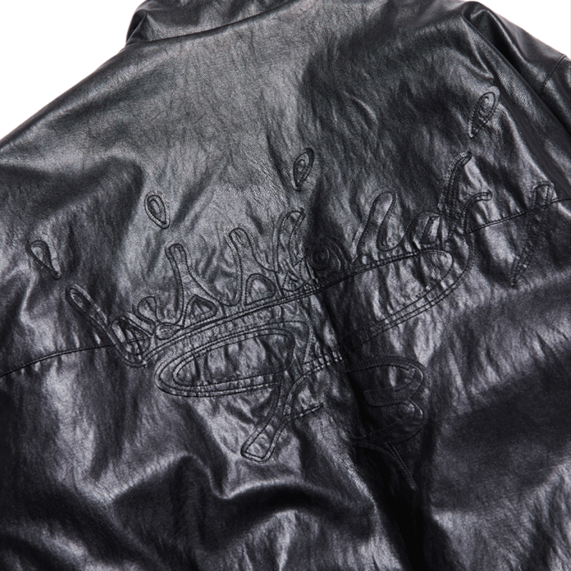 Faux Leather Truck Suit - Black着用短時間一度のみ