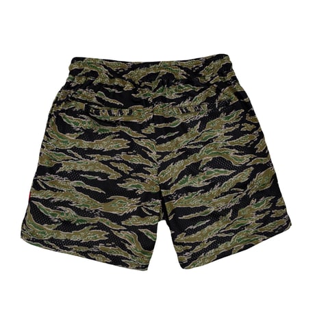 INTERBREED AIRY TRAINING MESH SHORTS - TIGER CAMO