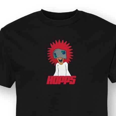 HOPPS STARBURST KID TEE - BLACK