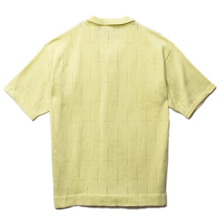 HELLRAZOR CROSS KNIT SHIRT - YELLOW