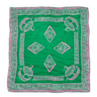 RAJABROOKE CENTER WAU SCARF - PINK