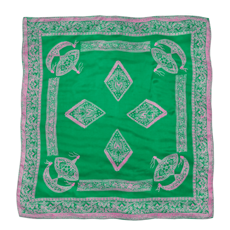 RAJABROOKE CENTER WAU SCARF - PINK
