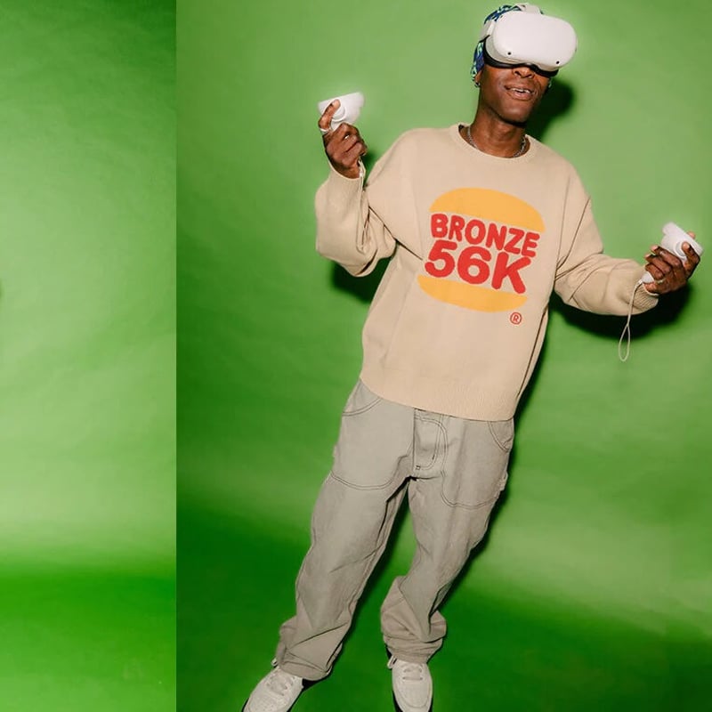 BRONZE 56K BURGER SWEATER - TAUPE | BOTTOM LINE