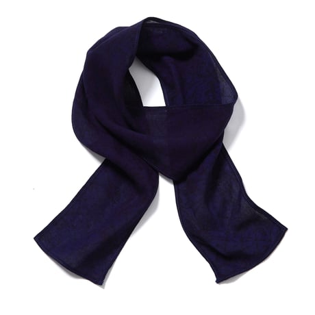 RAJABROOKE NARROW STOLE - NAVY