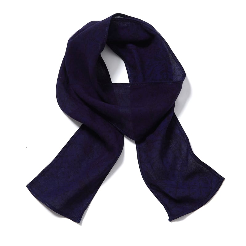 RAJABROOKE NARROW STOLE - NAVY | BOTTOM LINE