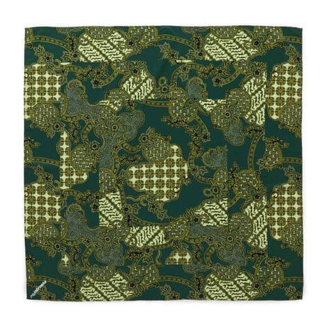 RAJABROOKE BATIK FUROSHIKI -  CHITOSEMIDORI