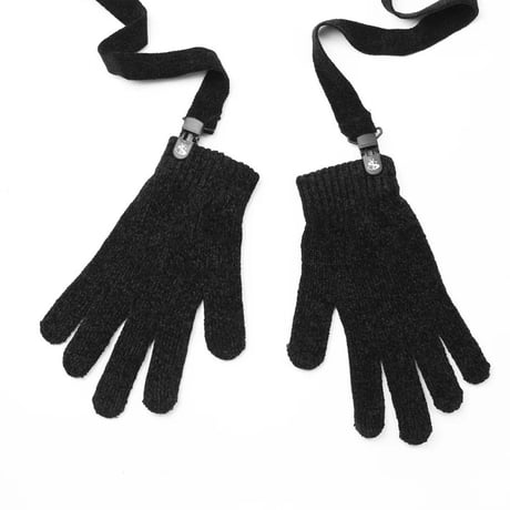 YARDSALE CHENILLE GROVES - BLACK