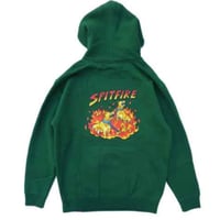 SPITFIRE HELL HOUND HOODIE - GREEN