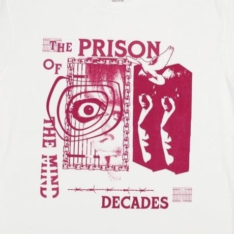 THE DECADES PRISON TEE WHITE