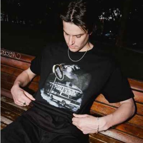 STUDIO SKATEBOARDS PICK UP MOTEL TEE - BLACK
