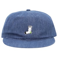 WHIMSY DENIM SOCKS CLUB HAT - INDIGO