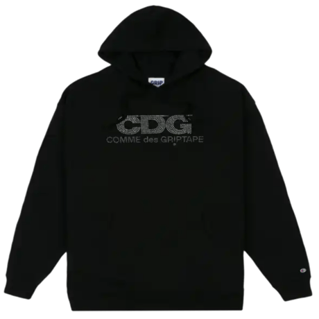 CLASSIC GRIP CDG PULLOVER HOODY - BLACK