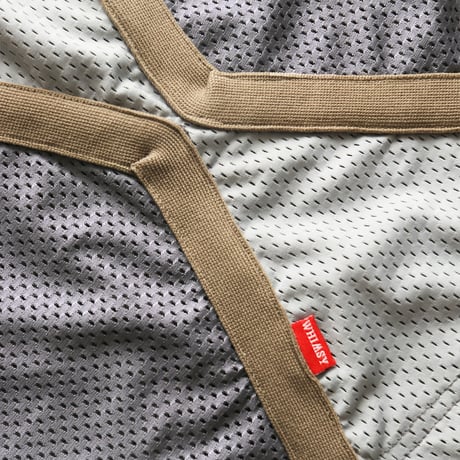 WHIMSY BASKET MESH SHORT - GREY