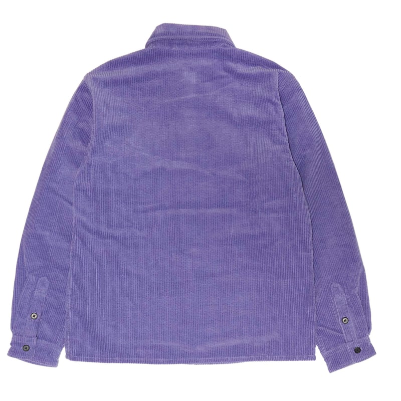 HELLRAZOR CORDUROY SHIRT JACKET-PURPLE | BOTTOM...