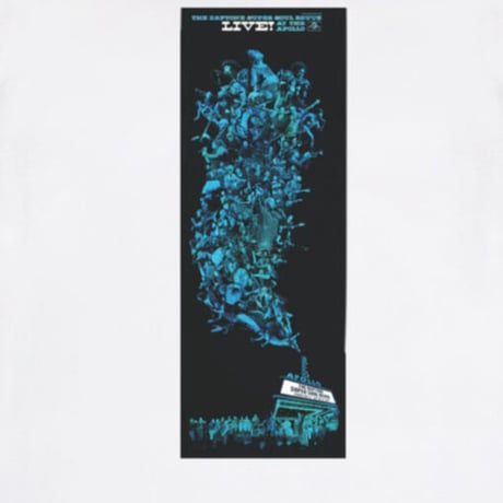 HOPPS X DAPTONE RECORDS COLLAGE TEE -WHITE