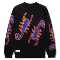 BUTTERGOODS SCORPION KNITTED SWEATER - BLACK