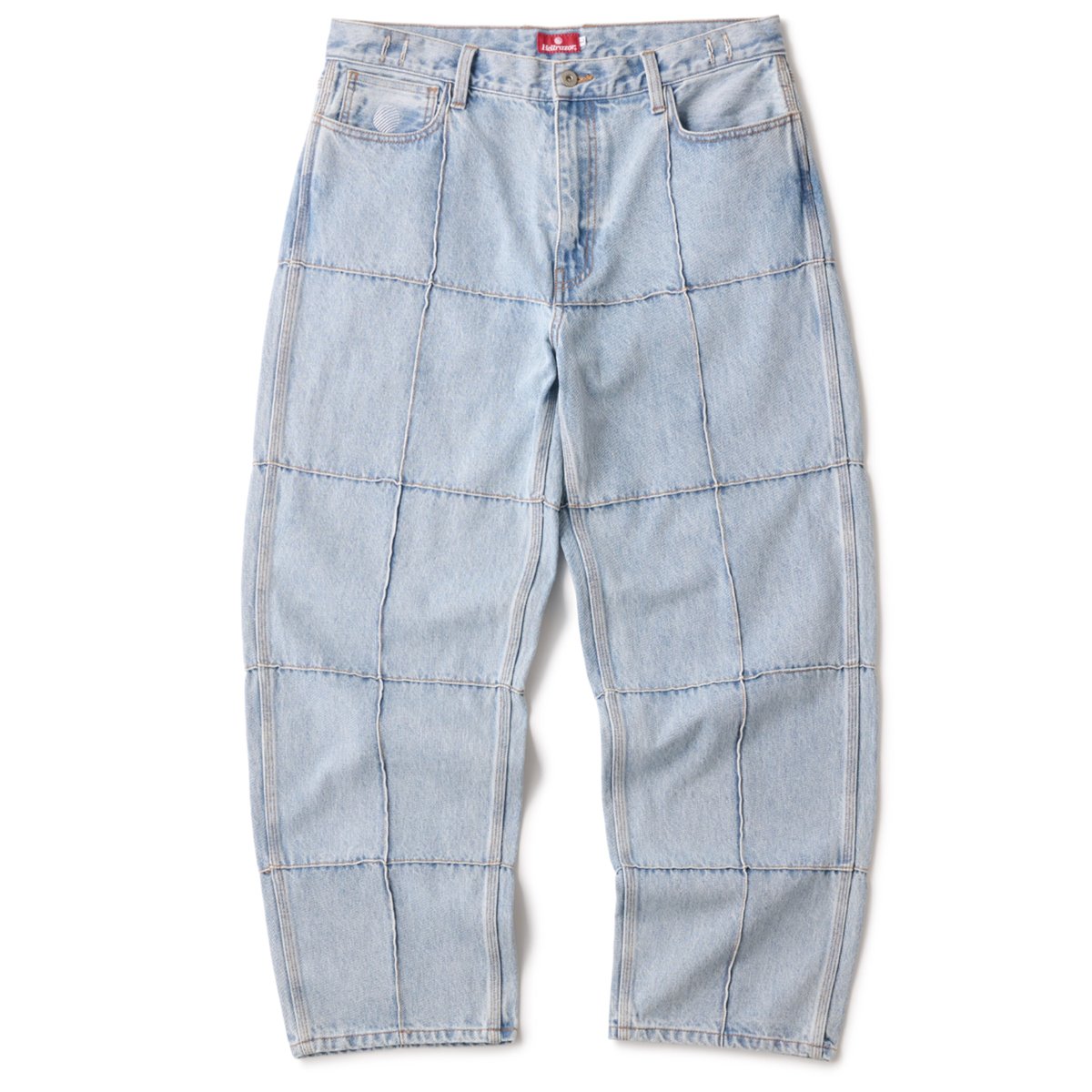 HELLRAZOR BLOCK BAGGIE DENIM - WASH INDIGO | BO HELLRAZOR BLOCK BAGGIE DENIM - WASH INDIGO | BO