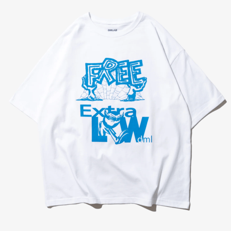 DEMARCOLAB XTRALOW TEE -  WHITE