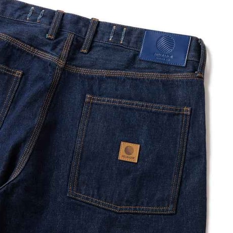 HELLRAZOR BAGGIE DENIM PANTS  - ONEWASH INDIGO