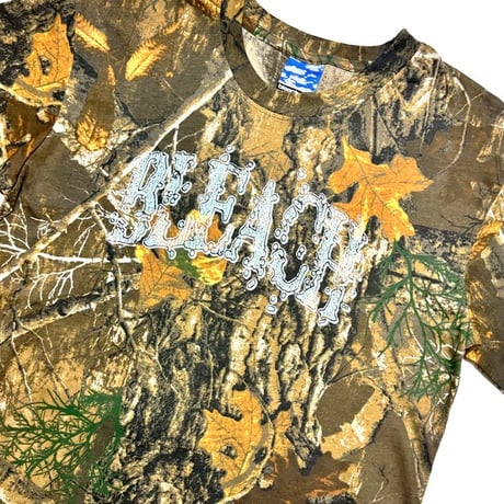 BLEACH USA COLLAPSE TEE - TREE CAMO