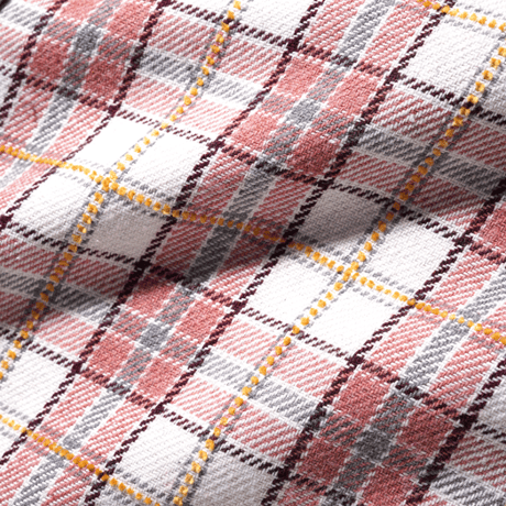 BUTTER GOODS BUCKET PLAIDSHIRT - RED