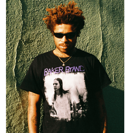 BAKER SPANKY JR TEE - BLACK