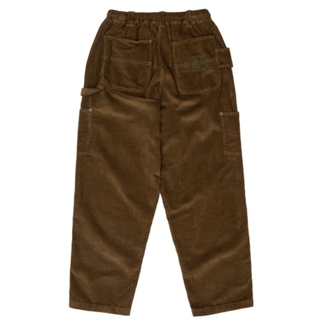 BRONZE56K CORDUROY RELAXED PANTS - OLIVE