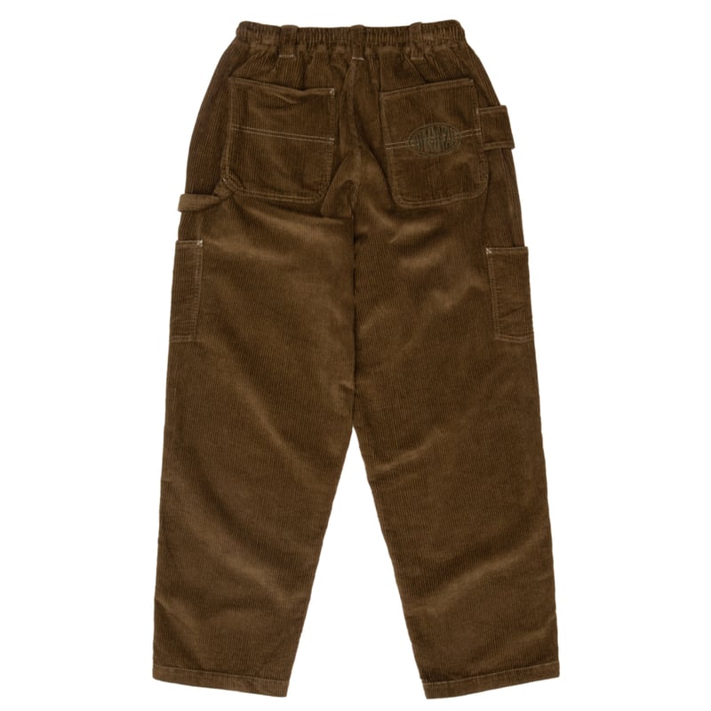 BRONZE56K CORDUROY RELAXED PANTS - OLIVE | BOTT