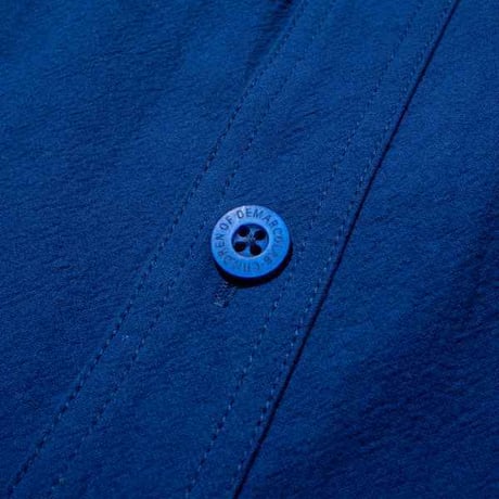 DEMARCOLAB B/C WASHER GONG SHIRT - BLUE