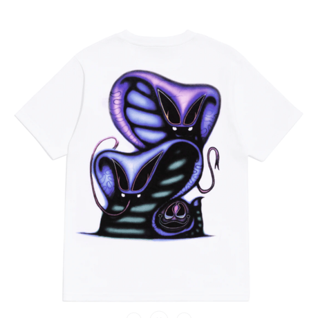 DEATHWISH TWINS TEE - WHITE
