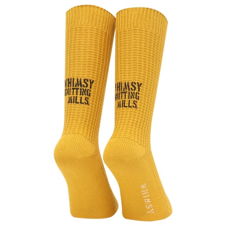 WHIMSY WAFFLE SOCKS - 2色