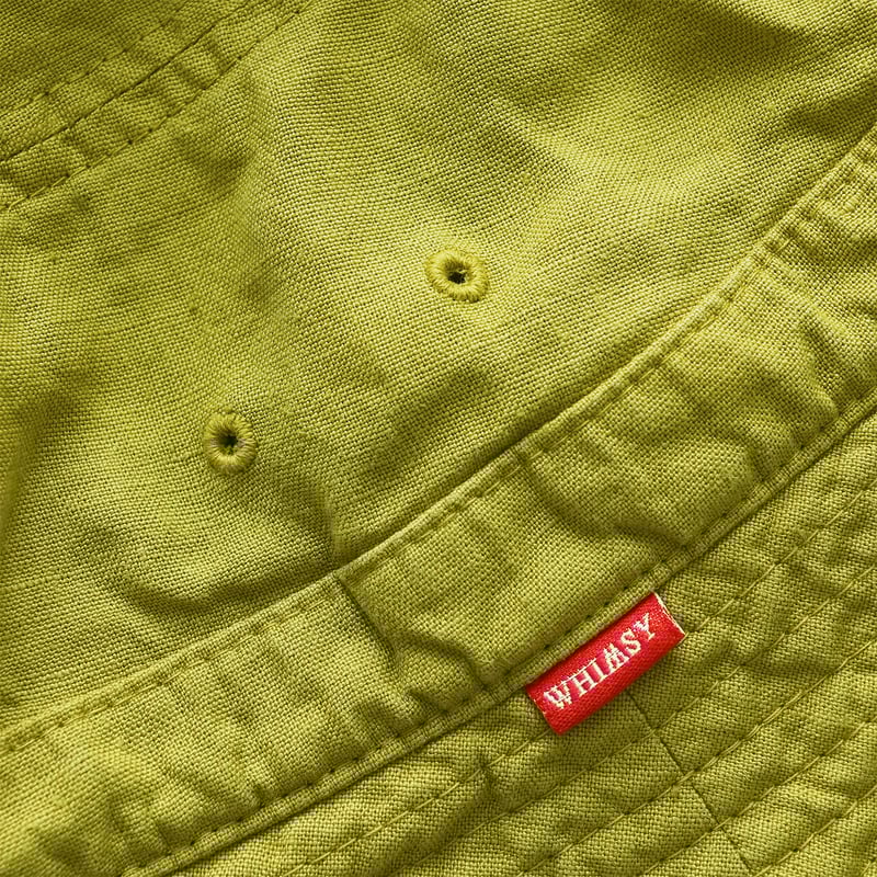 WHIMSY HEMP DYED HAT - LIME | BOTTOM LINE WHIMSY HEMP DYED HAT - LIME | BOTTOM LINE