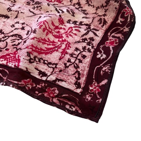 RAJABROOKE BATIK JARAK SCARF - BENI(Panas)