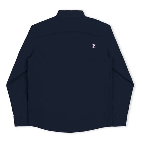 POETIC COLLECTIVE THREE PRINTS SHIRT - NAVY