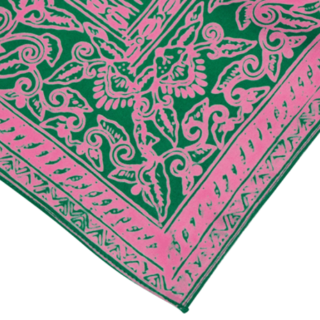 RAJABROOKE CENTER WAU HANDKERCHIEF - PINK
