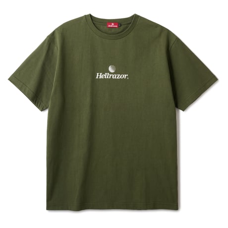 HELLRAZOR TRADEMARK LOGO TEE - OLIVE