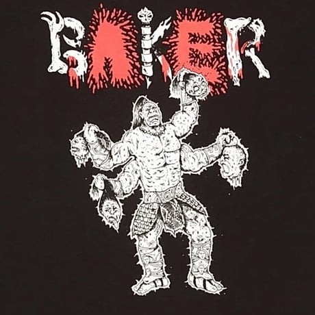 BAKER KOMBAT TEE - BLACK