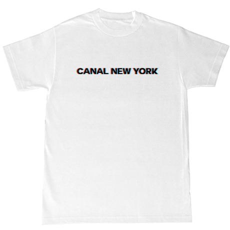 CANAL NEWYORK 3D TEE - WHITE