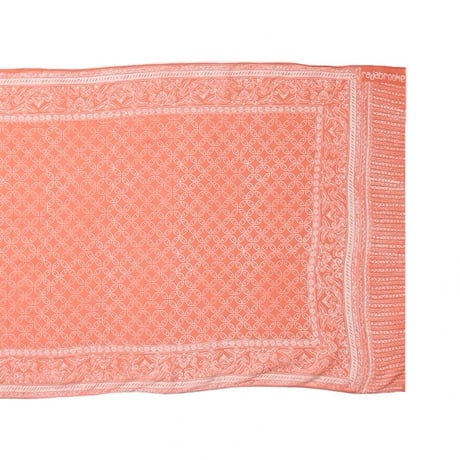 RAJABROOKE BATIK WAU STOLE - SALMON PINK