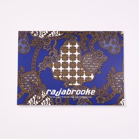 RAJABROOKE 『COLLECTION OF PATTERN』 BOOK ＋ TENUGUI セット (BLUE)