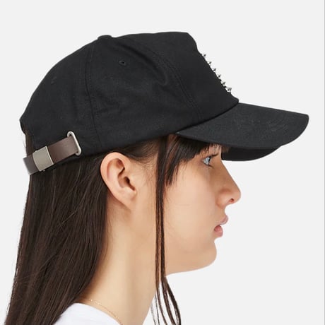 DIME WAXED  WORKER CAP - BLACK