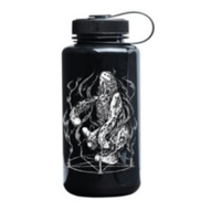 KROOKED WATER BOTTOLE - BLACK